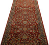 3x10 Burgundy and Navy Anatolian Traditional Runner