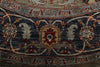 8x8 Red and Light Blue Anatolian Traditional Rug