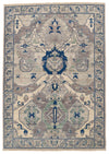 4x6 Gray and Light Gray Anatolian Traditional Rug