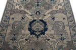 4x6 Gray and Light Gray Anatolian Traditional Rug