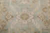 4x6 Gray and Ivory Turkish Oushak Rug