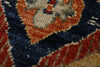 3x18 Navy and Red Anatolian Traditional Runner