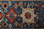 3x18 Navy and Red Anatolian Traditional Runner