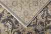 3x14 Gray and Ivory Turkish Oushak Runner