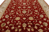 10x14 Burgundy and Gold Turkish Silk Rug