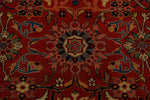 14x18 Burgundy and Navy Turkish Persian Rug