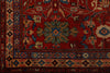 14x18 Burgundy and Navy Turkish Persian Rug
