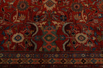 14x18 Burgundy and Navy Turkish Persian Rug
