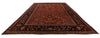 14x18 Burgundy and Navy Turkish Persian Rug