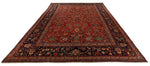 14x18 Burgundy and Navy Turkish Persian Rug