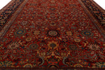 14x18 Burgundy and Navy Turkish Persian Rug