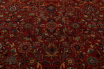 14x18 Burgundy and Navy Turkish Persian Rug