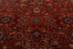 14x18 Burgundy and Navy Turkish Persian Rug