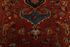 12x19 Rust and Rust Turkish Persian Rug