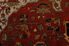 12x19 Rust and Rust Turkish Persian Rug