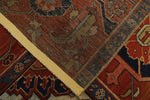 12x19 Rust and Rust Turkish Persian Rug