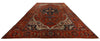 12x19 Rust and Rust Turkish Persian Rug