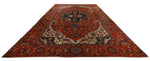 12x19 Rust and Rust Turkish Persian Rug
