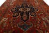 12x19 Rust and Rust Turkish Persian Rug