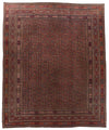 14x17 Charcoal and Multicolor Turkish Persian Rug