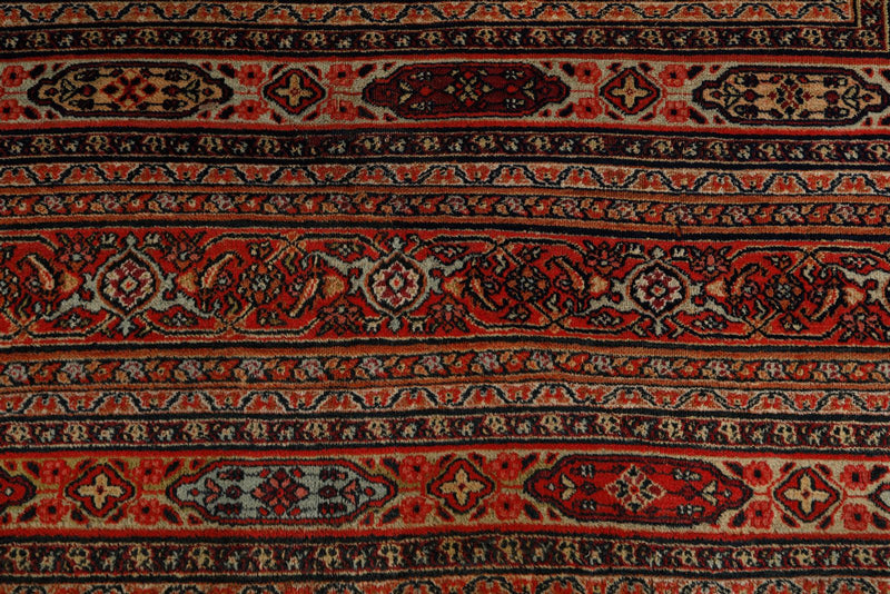 14x17 Charcoal and Multicolor Turkish Persian Rug