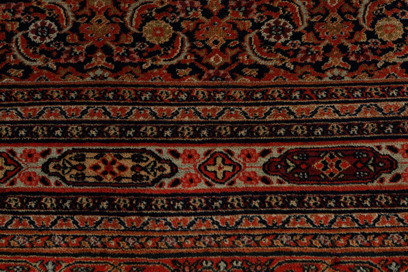 14x17 Charcoal and Multicolor Turkish Persian Rug