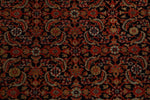14x17 Charcoal and Multicolor Turkish Persian Rug