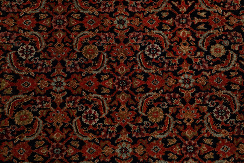 14x17 Charcoal and Multicolor Turkish Persian Rug
