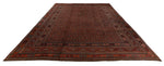 14x17 Charcoal and Multicolor Turkish Persian Rug