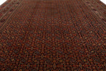 14x17 Charcoal and Multicolor Turkish Persian Rug