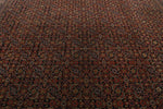 14x17 Charcoal and Multicolor Turkish Persian Rug