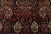13x17 Navy and Multicolor Turkish Persian Rug