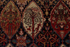 13x17 Navy and Multicolor Turkish Persian Rug