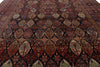 13x17 Navy and Multicolor Turkish Persian Rug