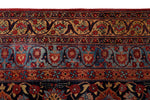 13x17 Navy and Multicolor Turkish Persian Rug