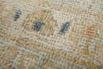 10x13 Light Blue and Multicolor Turkish Oushak Rug