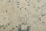 10x14 Light Blue and Multicolor Turkish Oushak Rug