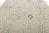 10x14 Light Blue and Multicolor Turkish Oushak Rug