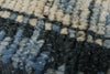 7x10 Blue and Ivory Anatolian Traditional Rug