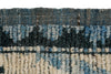 7x10 Blue and Ivory Anatolian Traditional Rug