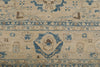 9x11 Ivory and Beige Anatolian Traditional Rug