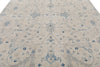 9x12 Ivory and Blue Anatolian Traditional Rug