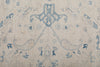 9x12 Ivory and Blue Anatolian Traditional Rug
