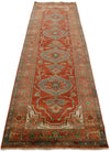 3x10 Rust and Multicolor Turkish Persian Runner
