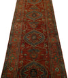 3x10 Rust and Multicolor Turkish Persian Runner