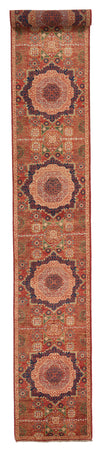 3x20 Rust and Ivory Turkish Tribal Runner