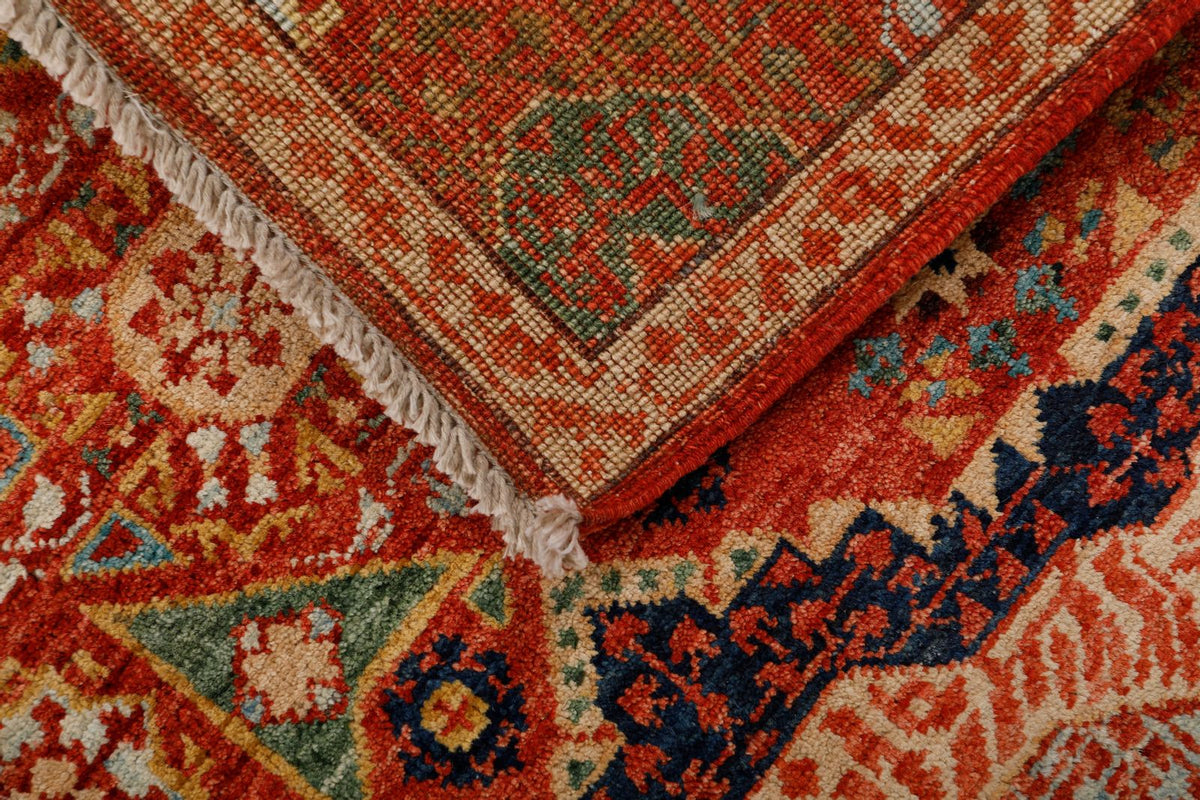 3x20 Rust and Ivory Turkish Tribal Runner