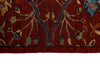 2x7 Burgundy and Multicolor Anatolian Tribal Runner