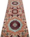 3x10 Ivory and Multicolor Turkish Tribal Runner