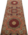 3x10 Light Camel and Multicolor Turkish Tribal Runner